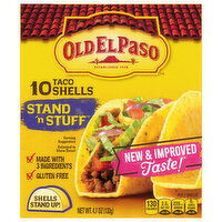Old El Paso Stand 'n Stuff Taco Shells - 10 Each