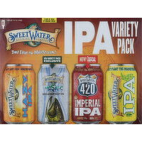 Sweet Water Brewing Company Beer, IPA, Variety Pack - 12 Each 