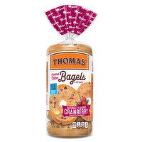 Thomas' Bagels, Pre-Sliced, Cranberry - 6 Each 