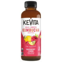 KeVita Kombucha, Raspberry Lemon - 15.2 Fluid ounce 