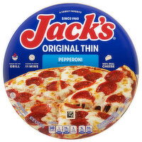 Jack's Pizza, Original Thin, Pepperoni - 14.3 Ounce 