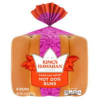 King's Hawaiian Hot Dog Buns, Hawaiian Sweet