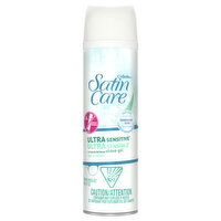 Gillette Satin Care Ultra Sensitive Women's Shave Gel - 7 Ounce 