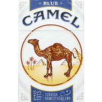 Camel Cigarettes, Blue, Turkish & Domestic Blend - 20 Each 