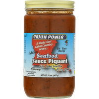 Cajun Power Sauce Piquant, Seafood - 32 Ounce 