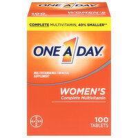 One A Day Womens Tablets Complete Multivitamin - 100 Each