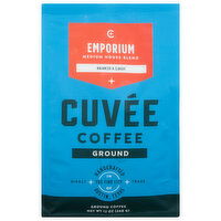 Cuvee Coffee, Ground, Emporium - 12 Ounce 