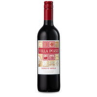 Villa Pozzi Nero D'Avola Italy Red Wine, 750 ml     - 750 Millilitre 