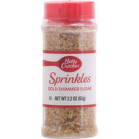 Betty Crocker Sprinkles, Gold Shimmer Sugar - 2.2 Ounce
