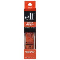 e.l.f. Lip Oil, Glow Reviver, Glimmer Finish, Super-Neutral - 0.25 Fluid Ounce
