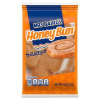 Mrs Baird's Honey Bun, Glazed - 4 Ounce 