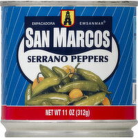 San Marcos Serrano Peppers