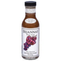 Briannas Home Style New American Creamy Balsamic Dressing - 12 Fluid Ounce
