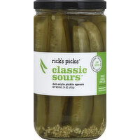 Rick's Picks Pickle Spears, Deli-Style - 24 Ounce 