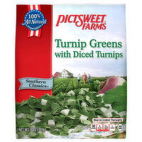 Pictsweet Farms Turnip Greens, with Diced Turnips - 14 Ounce 