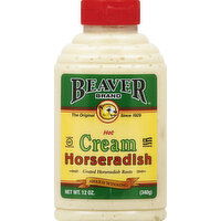 Beaver Horseradish, Cream, Hot - 12 Ounce 