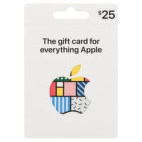 Apple Gift Card, $25 - 1 Each 