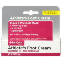 TopCare Athlete's Foot Cream - 0.5 Ounce 