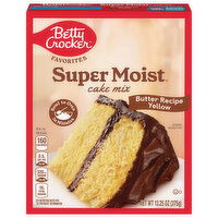 Betty Crocker Cake Mix, Butter Recipe, Yellow - 13.25 Ounce 