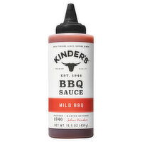 Kinder's BBQ Sauce, Mild - 15.5 Ounce 