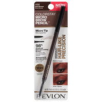 Revlon Brow Pencil, Micro Tip, Dark Brown 456