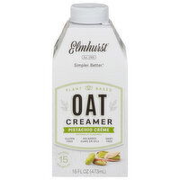 Elmhurst Oat Creamer, Pistachio Creme - 16 Fluid Ounce