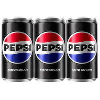Pepsi Zero Sugar Cola - 3 Each