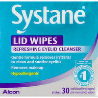 Systane Lid Wipes, Pre-Moistened, Sterile - 30 Each 