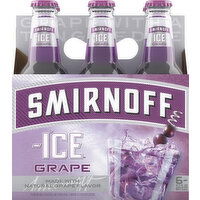 Smirnoff Malt Beverage, Grape - 6 Each 