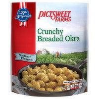 Pictsweet Farms Breaded Okra, Crunchy - 12 Ounce 