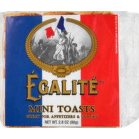 Egalite Mini Toasts - 2.8 Ounce 