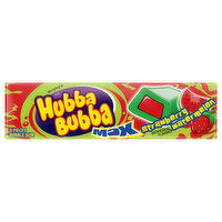 Hubba Bubba Max Bubble Gum, Strawberry Watermelon - 5 Each 