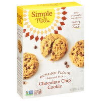 Simple Mills Baking Mix, Chocolate Chip Cookie, Almond Flour - 9.4 Ounce 