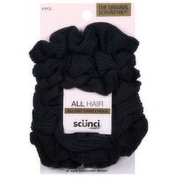 Scunci All Hair All Day Comfy Hold Scrunchie - 8 Each