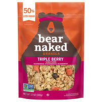 Bear Naked Granola, Triple Berry Crunch, Wildly Delicious - 12 Ounce 