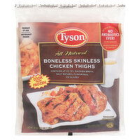 Tyson Tyson Chicken Thighs, Boneless, Skinless, 40 Ounce 