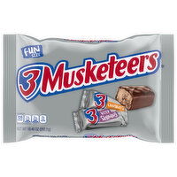 3 Musketeers 3 MUSKETEERS Fun Size Milk Chocolate Candy Bars - 10.48 Ounce 