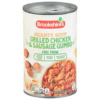 Brookshire's Grilled Chicken & Sausage Gumbo Hearty Soup - 18.8 Ounce 