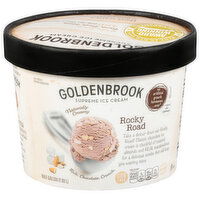 Goldenbrook Rocky Road Ice Cream - 0.5 Gallon 