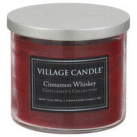 Village Candle Candle, Cinnamon Whiskey - 14 Ounce