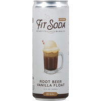 Fit Soda Root Beer, Vanilla Float - 12 Fluid ounce 