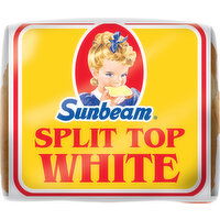 Sunbeam Bread, Enriched, White, Split Top