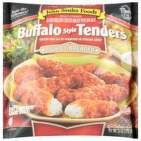 John Soules Foods Chicken Tenders, Buffalo Style, Lightly Breaded - 24 Ounce 