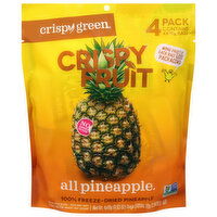 Crispy Green Crispy Fruit, All Pineapple, 4 Pack - 4 Each 