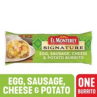 El Monterey Burrito, Egg, Sausage, Cheese & Potato - 4.5 Ounce 