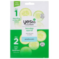 Yes To Eye Kit, Two-Step, Sensitive Skin - 1 Each 