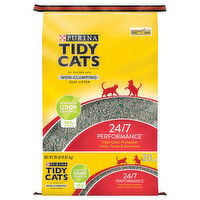 Tidy Cats Clay Litter, Non-Clumping, 24/7 Performance - 20 Pound 