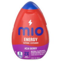 MiO Liquid Water Enhancer, Acai Berry, Energy