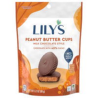 Lily's Peanut Butter Cups, Milk Chocolate Style - 3.2 Ounce 