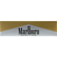 Marlboro Cigarettes, Filter, Seventy-Twos, Gold Pack, Flip-Top Box - 200 Each 